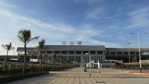 慶盛站高鐵led廣告